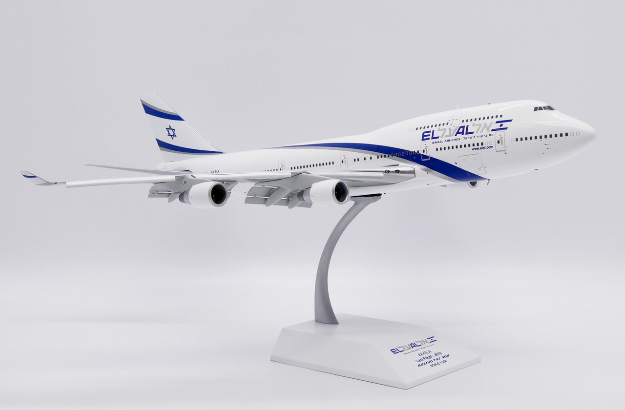 JC Wings El Al Israel Airlines Boeing 747-400 Reg: 4X-ELA 