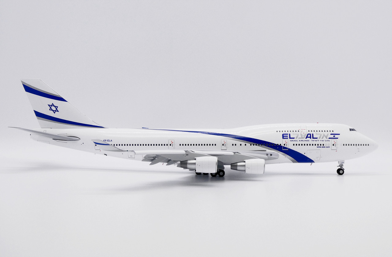 JC Wings El Al Israel Airlines Boeing 747-400 Reg: 4X-ELA 