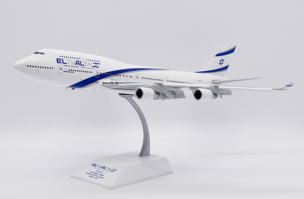 JC Wings El Al Israel Airlines Boeing 747-400 Reg: 4X-ELA 