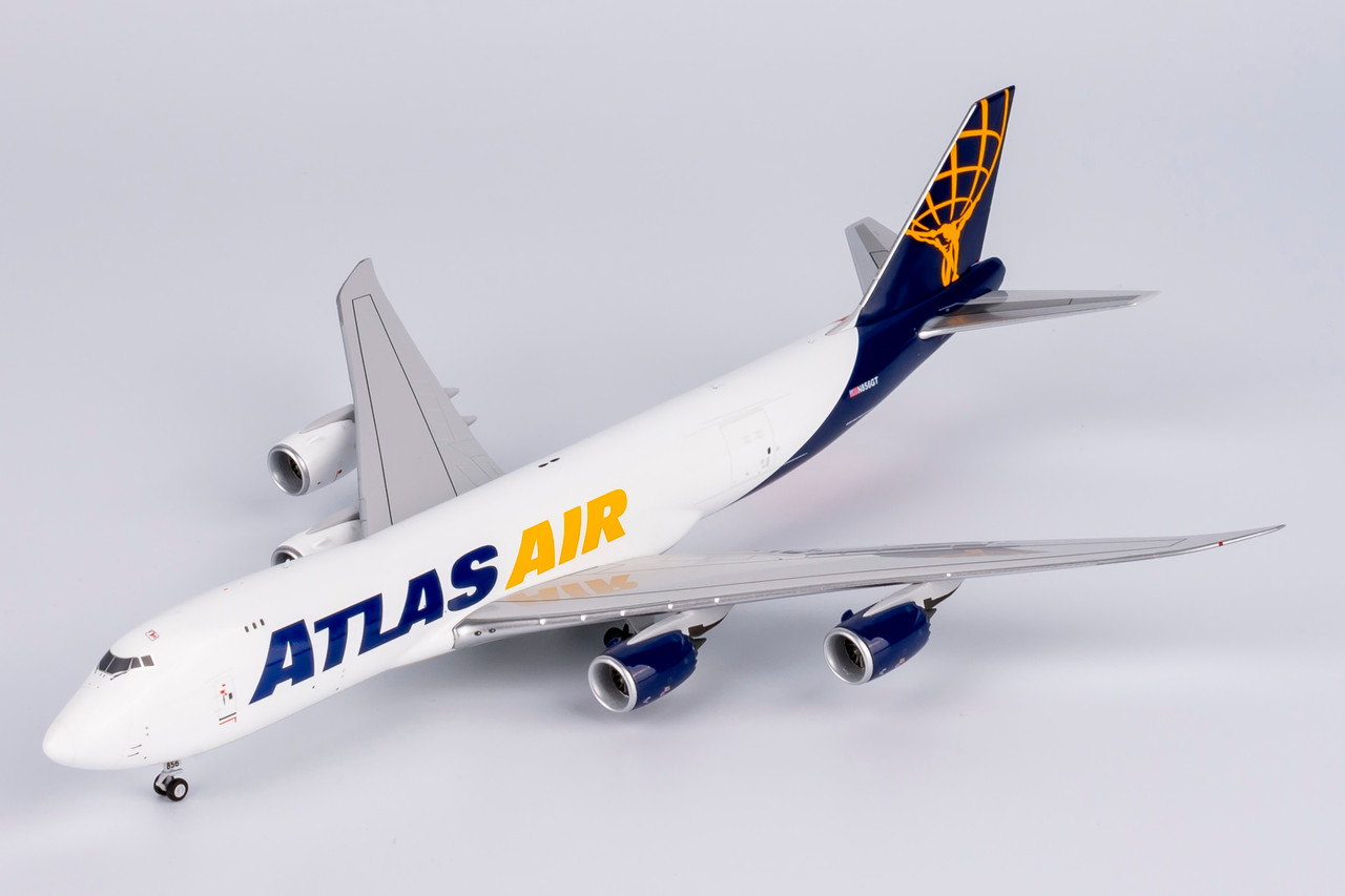 NG Model Atlas Air(Qantas Freight) 747-8F fantasy hybrid colors