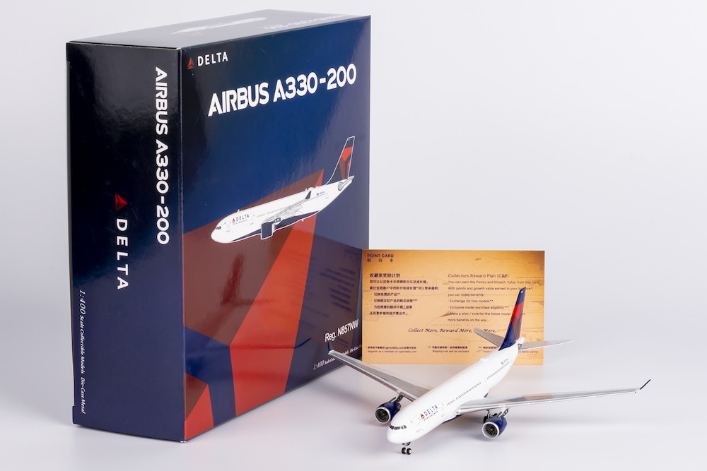 NG Model Delta Air Lines A330-200 N857NW 61096 1:400