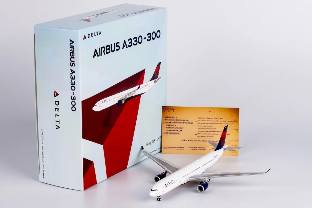 NG Model Delta Air Lines A330-300 N815NW 62068 1:400