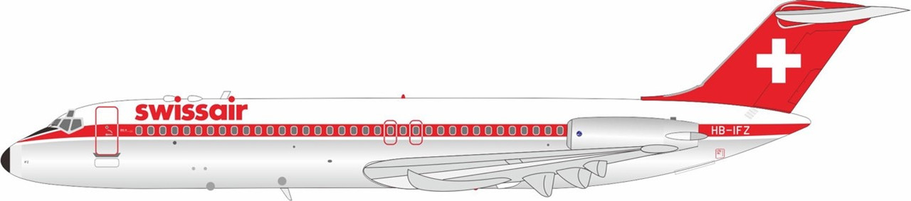 B-Models by Inflight200 Swissair McDonnell Douglas DC-9-32