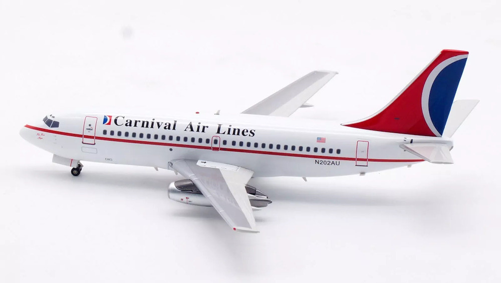 Inflight200 Carnival Air Lines Boeing 737-201 N202AU with stand ...