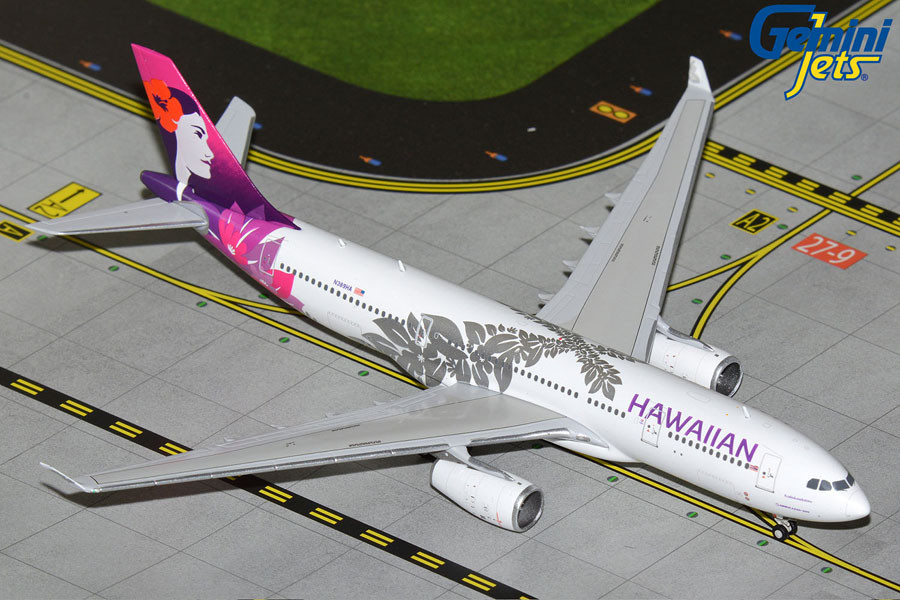 Gemini 1/400 A330-200 ハワイアン航空 Gemini Jets Hawaiian Airlines A330-200 N389HA GJHAL2298 1:400