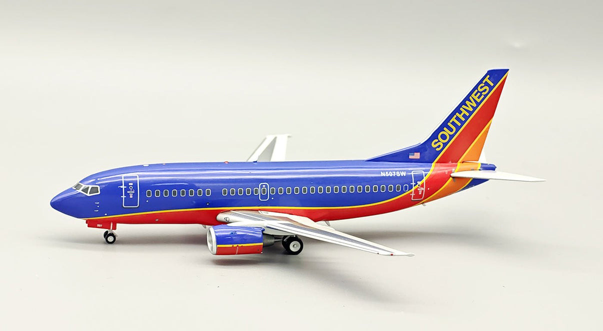 サウスウエスト航空 737-200 N20SW INFLIGHT 1/200 Inflight200 Southwest Airlines Boeing 737-5H4 N507SW with stand