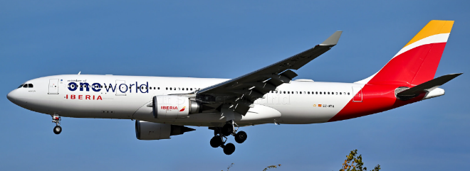 JC Wings Iberia Airbus A330-200 