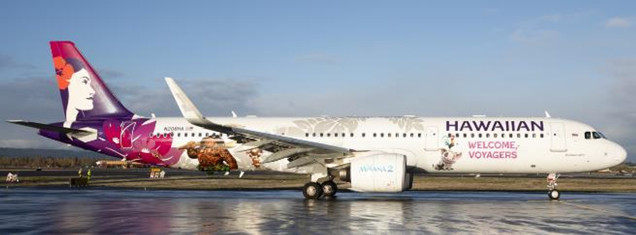 JC Wings Hawaiian Airlines Airbus A321neo XX40616 1:400