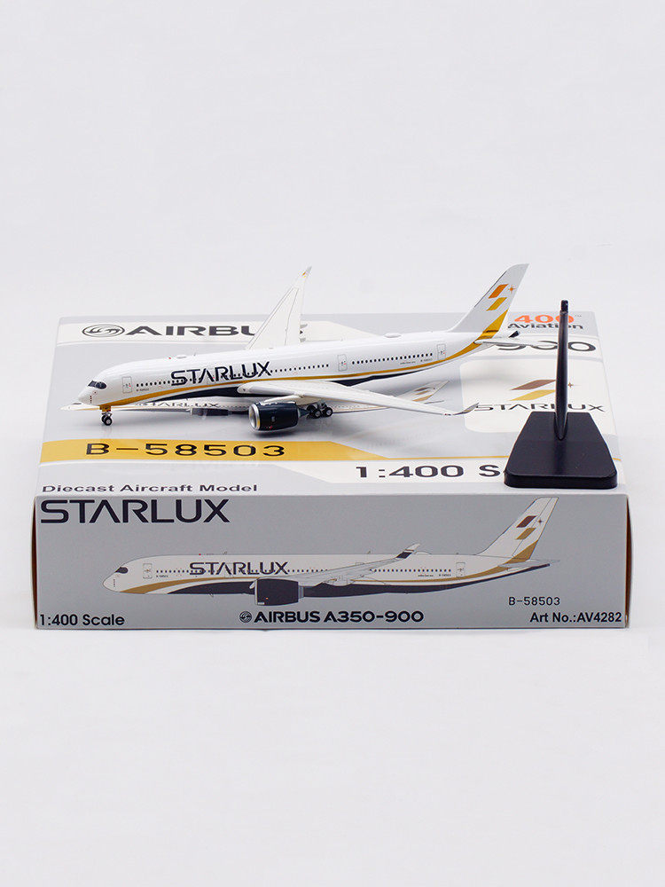 STARLUX Airlines Airbus A350-941 B-58503 detachable gear AV4282 1:400 