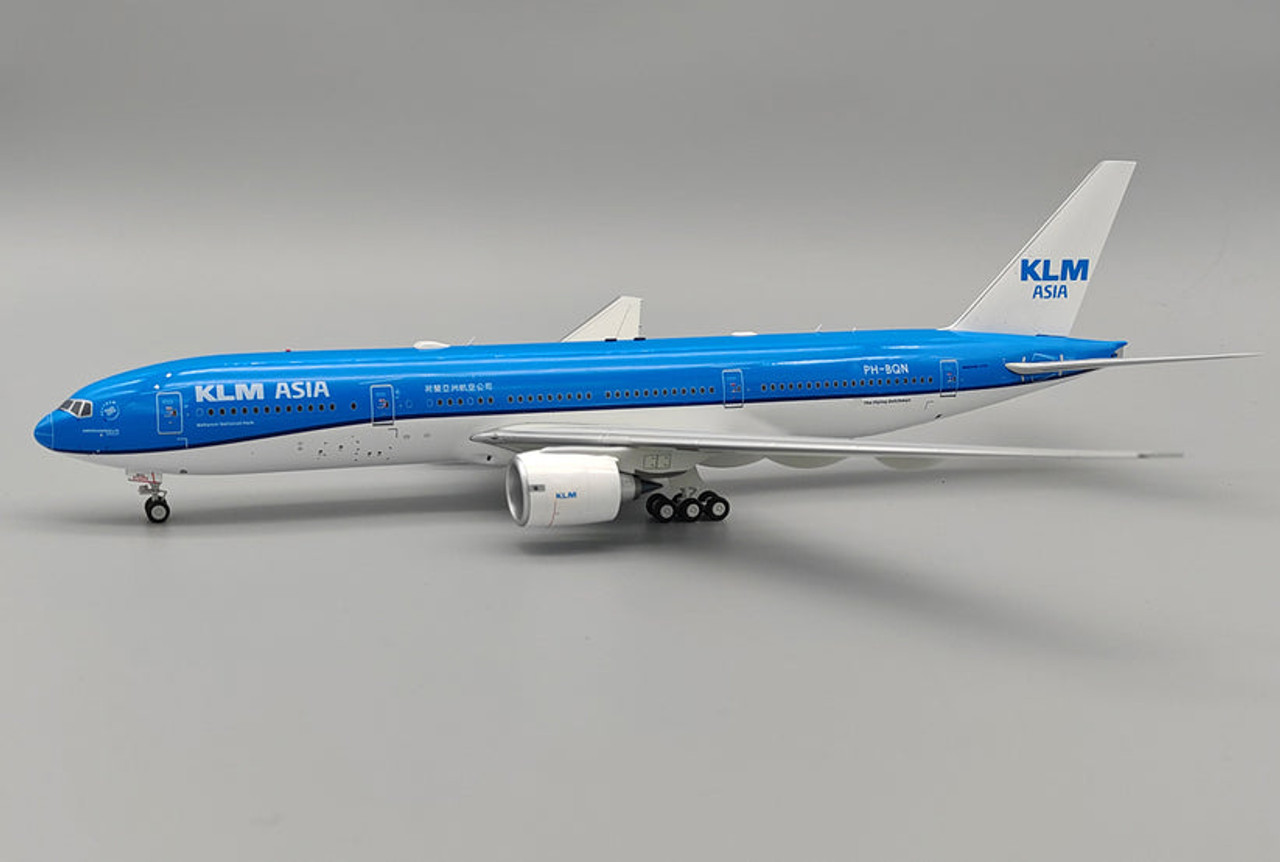 Inflight200 KLM Asia Boeing 777-206/ER PH-BQN with stand