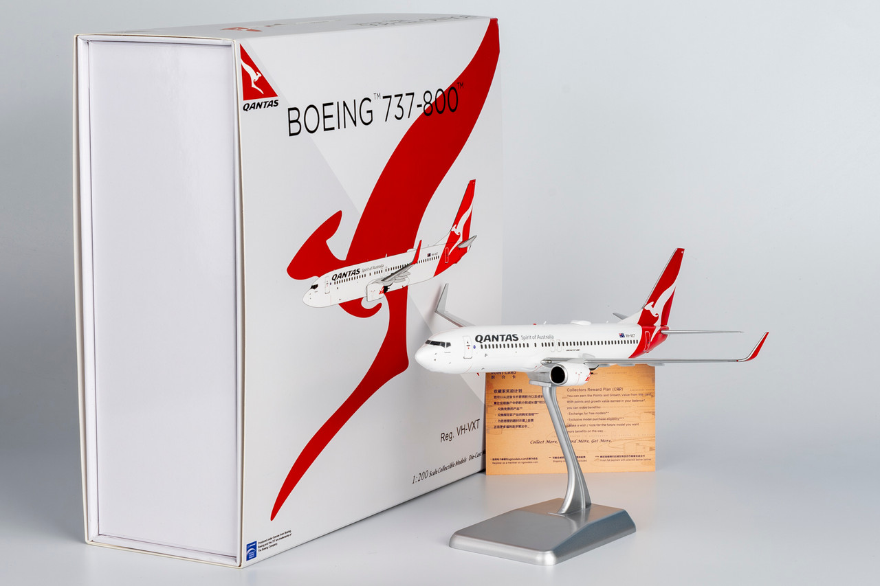 NG Model Qantas 737-800/w named 