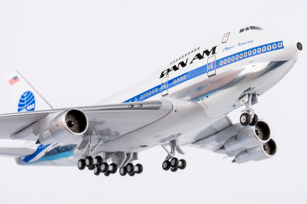 PAN AM B747-100 N735PA 初期塗装 希少 1/400 HX PAN AM B747-100