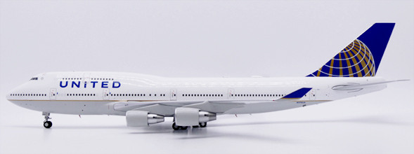 ユナイテッド航空 747-400 N175UA 1/200 JC Wings United Airlines Boeing 747-400 Reg: N175UA With Stand