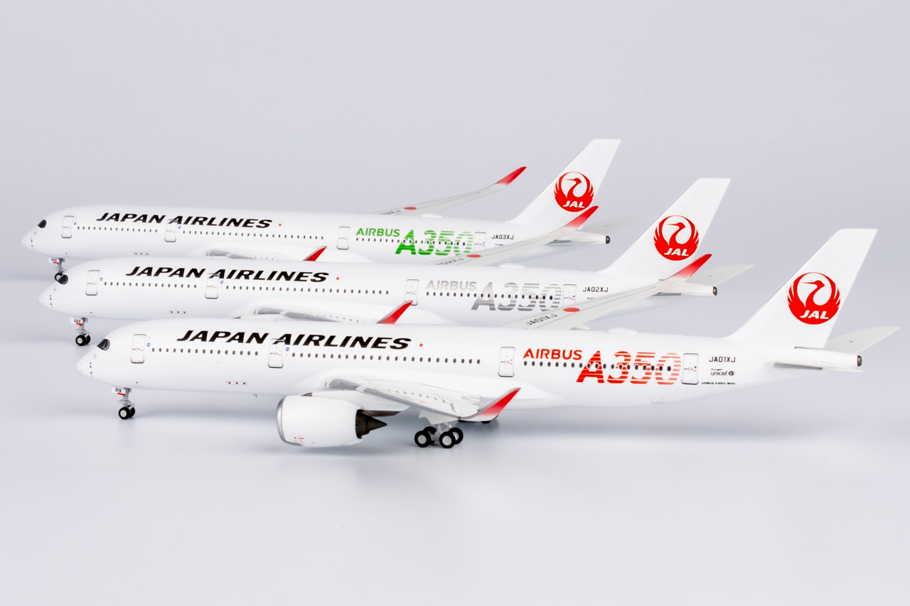 NG Model Japan Airlines (JAL) A350-900 red 