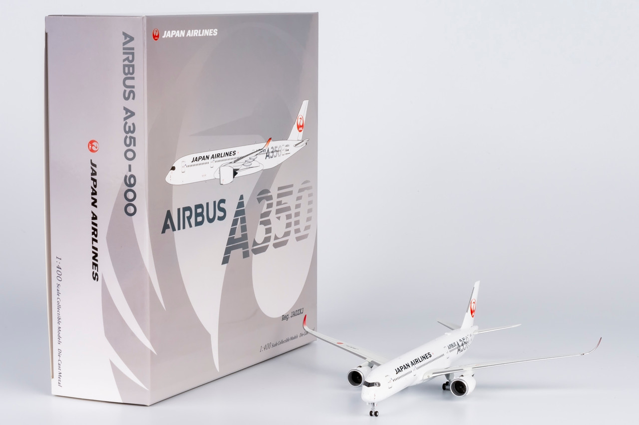 1/400 日本航空 JAL A350-900 JA02XJ NG Model Japan Airlines (JAL) A350-900 silver 