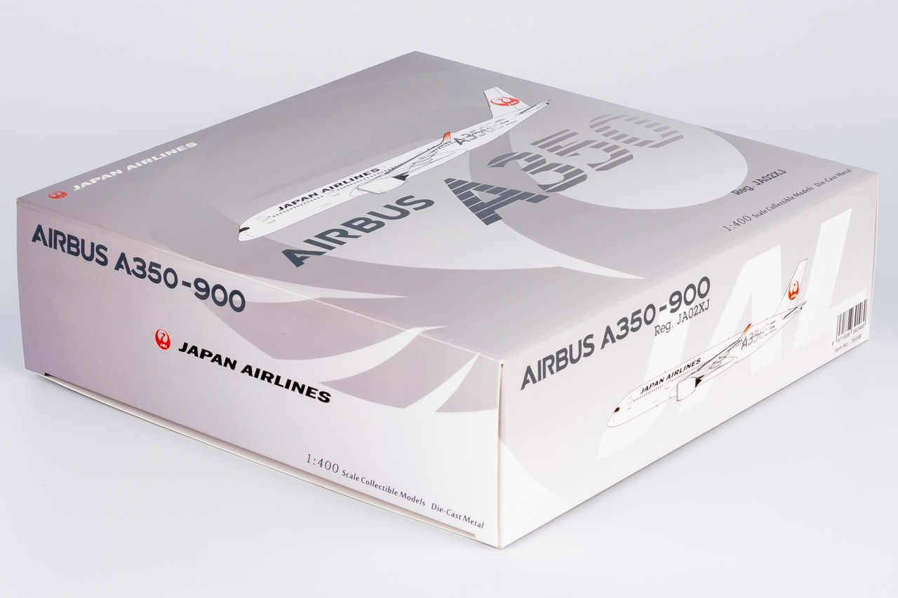 NG Model Japan Airlines (JAL) A350-900 silver 