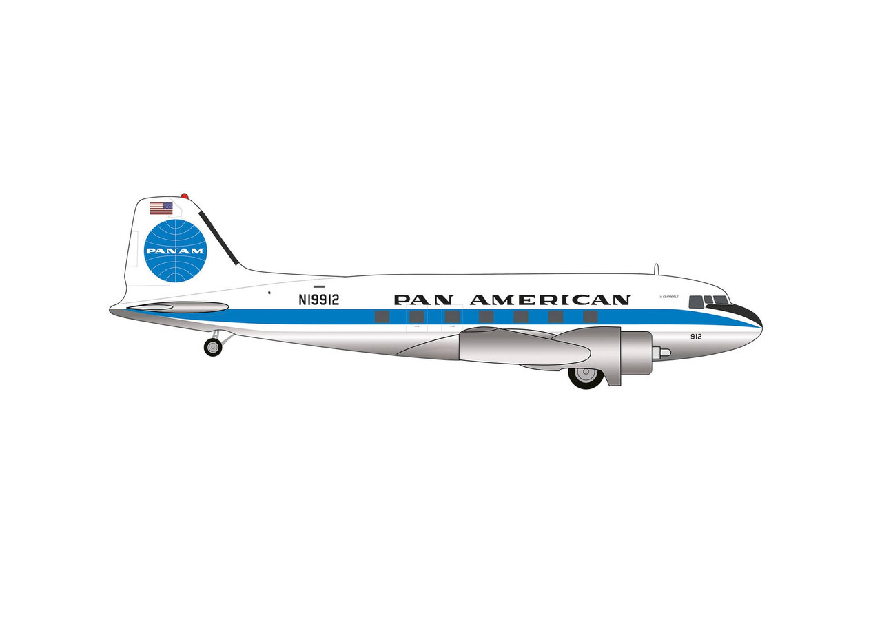 HERPA PAN AM DC-3 1:200