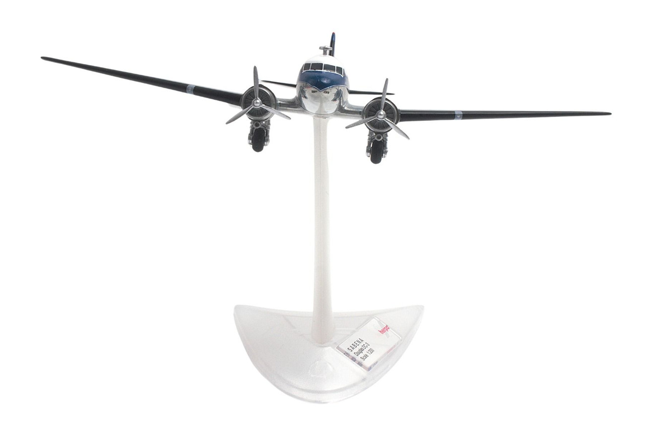 Herpa 1/500 – Avion Douglas DC-3 Polish Airlines 'SP-LCD' – Modèle Diecast Collection