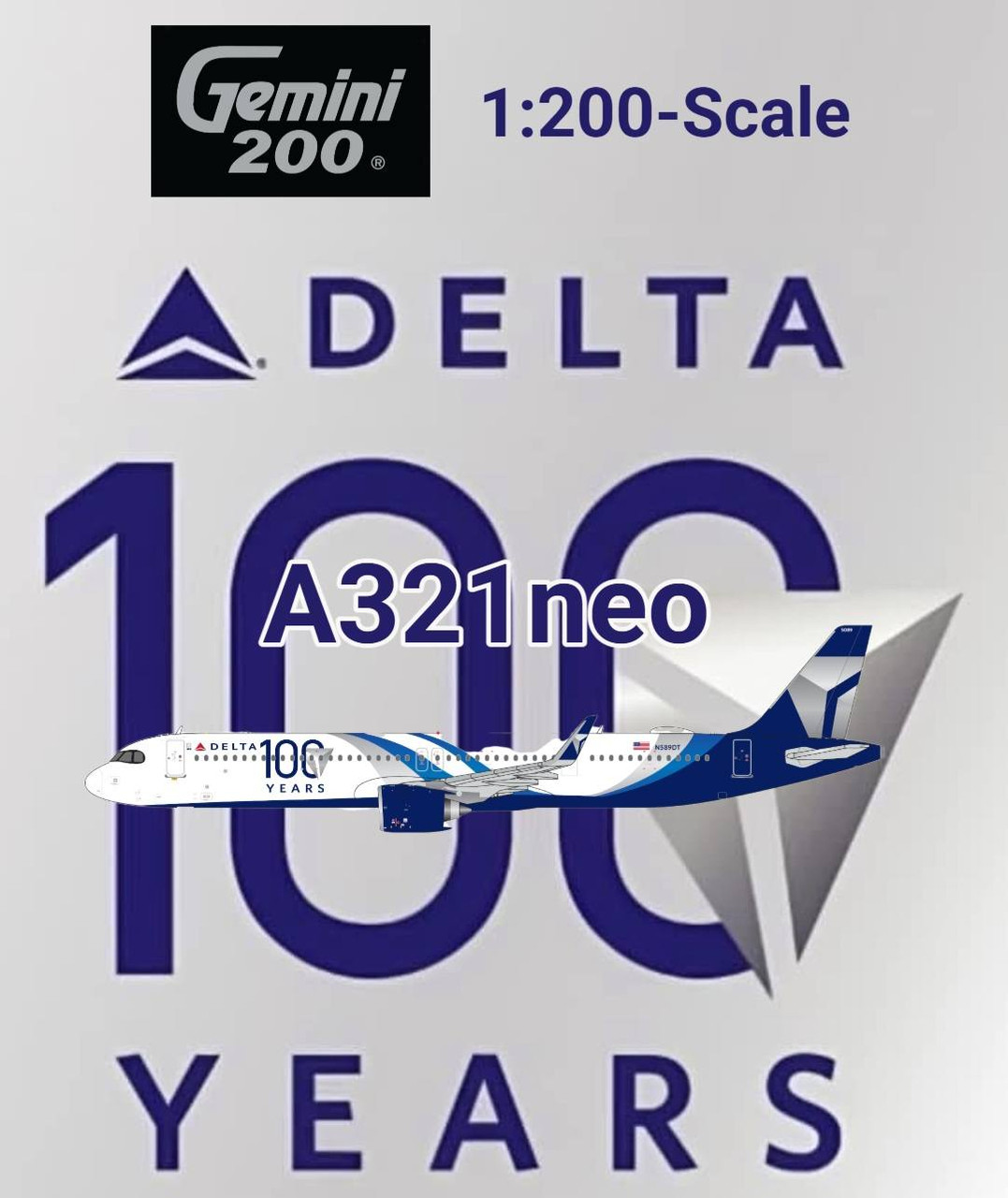 Gemini200 Delta Air Lines A321neo N589DT 