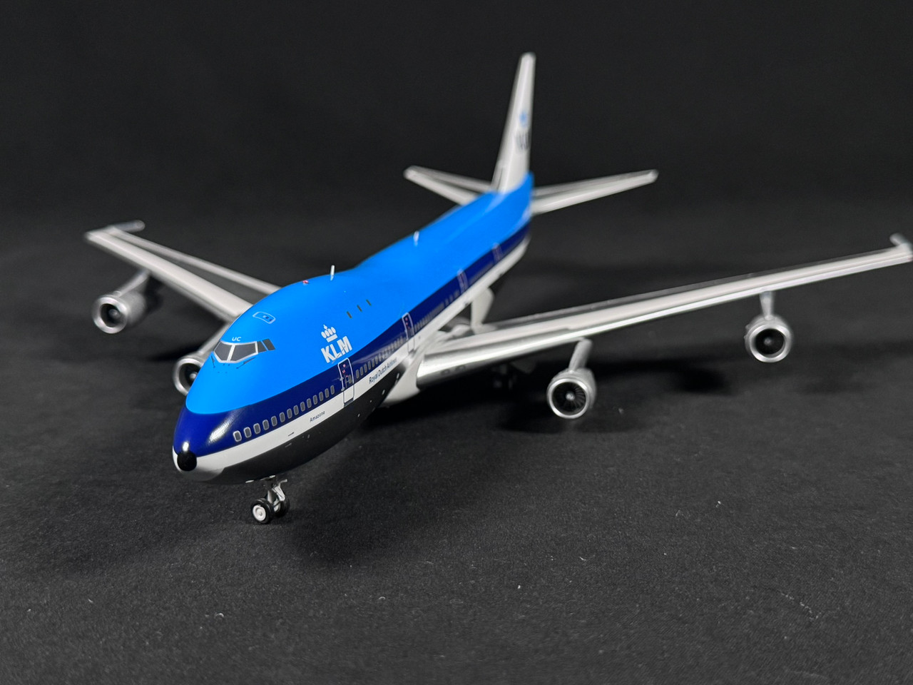 ブルマ　金エナマー Inflight200 KLM - Royal Dutch Airlines 747-206B Amazone (Polished