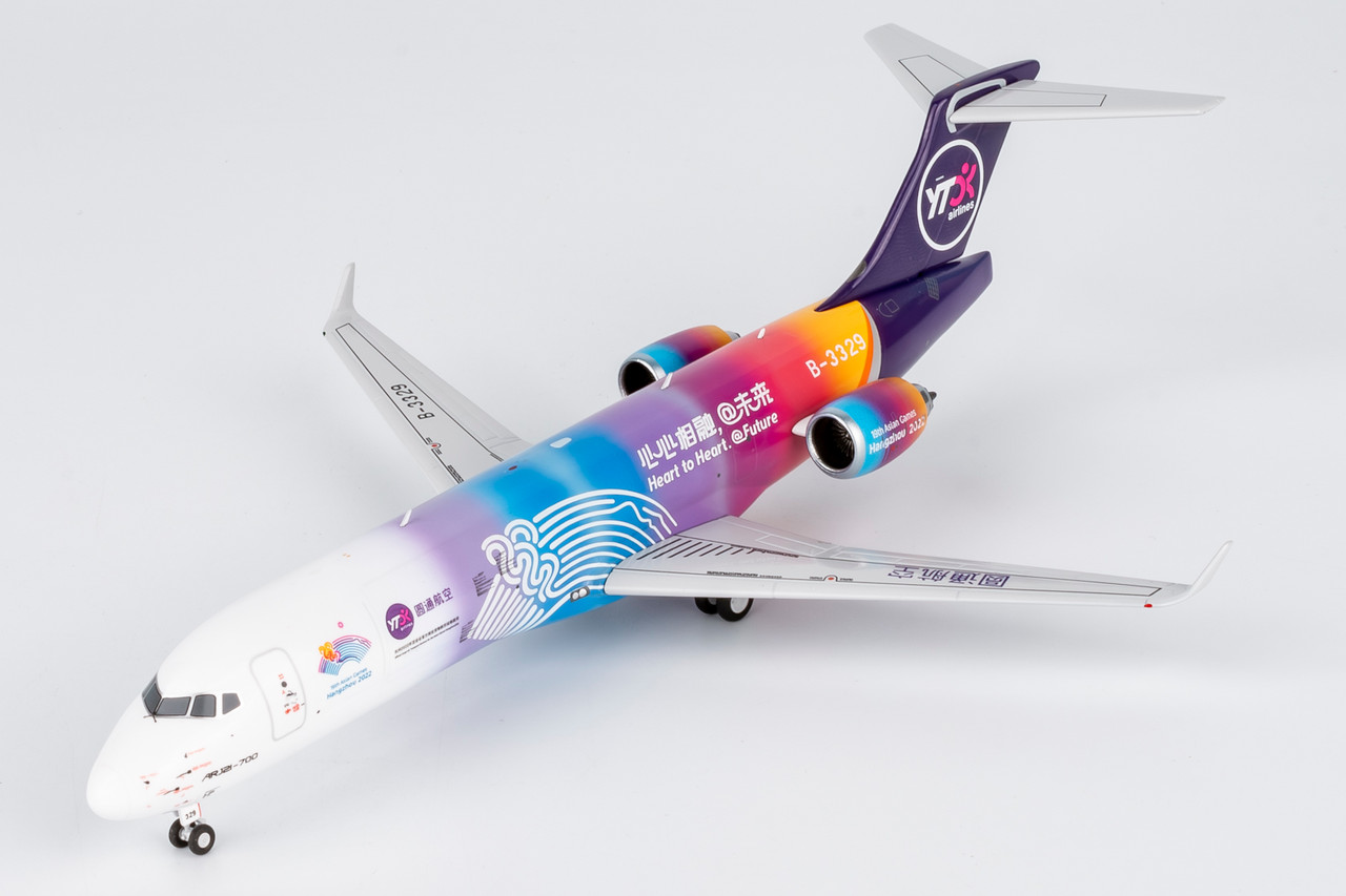 NG Model YTO Cargo Airlines C909(ARJ21-700) special paints B-3329