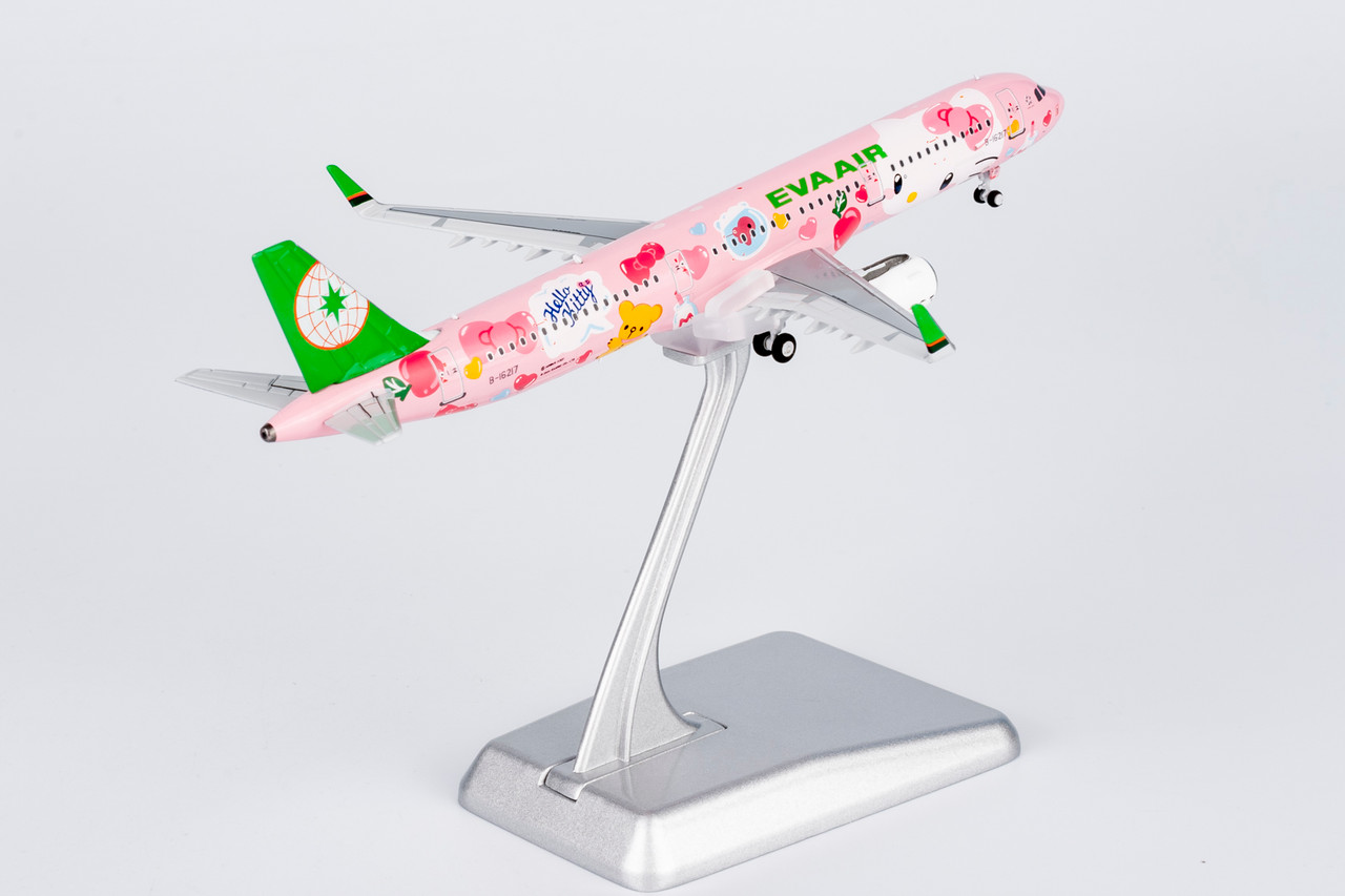 NG Model Eva Airways A321-200/w HELLO KITTY “Pinky Jet” - Sanrio