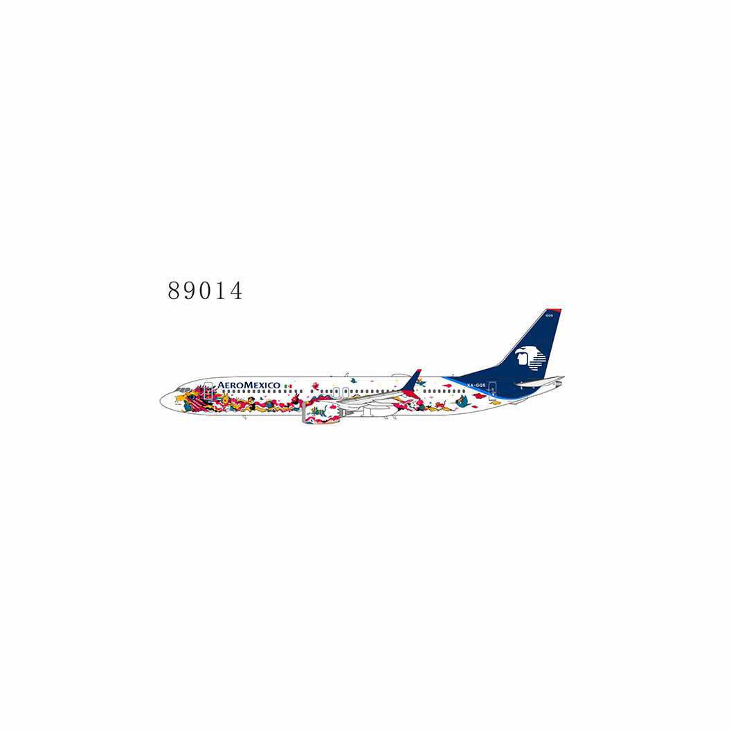 NG Model Aeromexico 737 MAX 9 Mexico City Kukulcán Special Livery