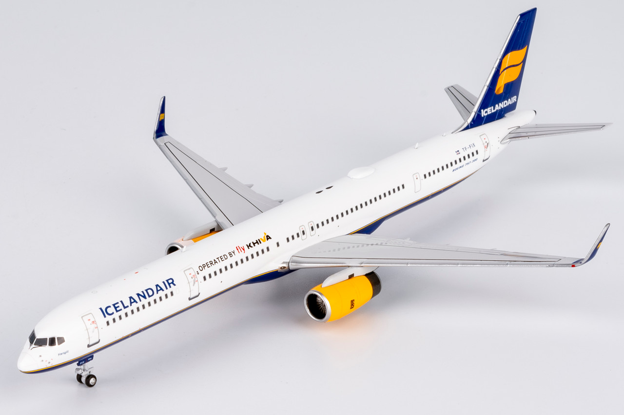 NG Model Icelandair (Fly Khiva) 757-300/w with 