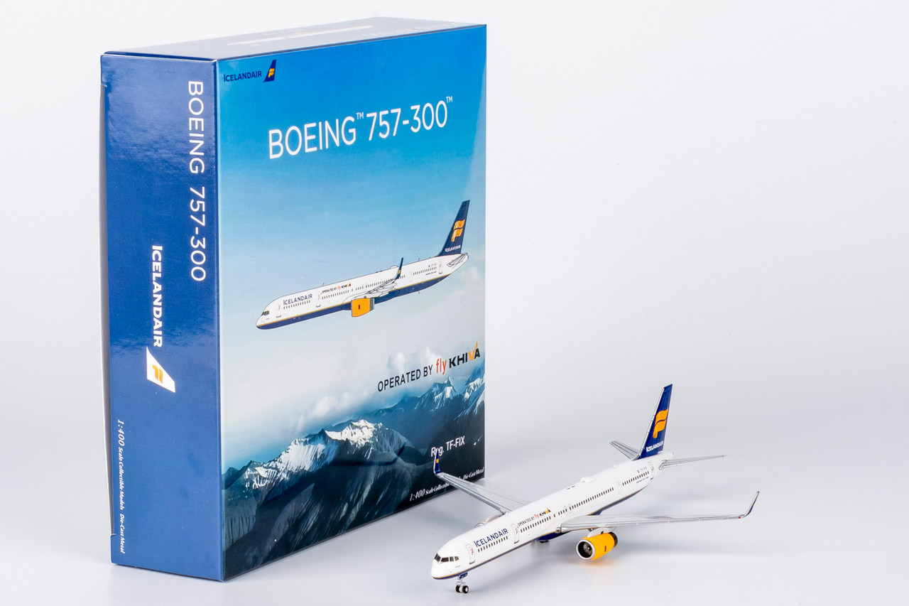 NG Model Icelandair (Fly Khiva) 757-300/w with 