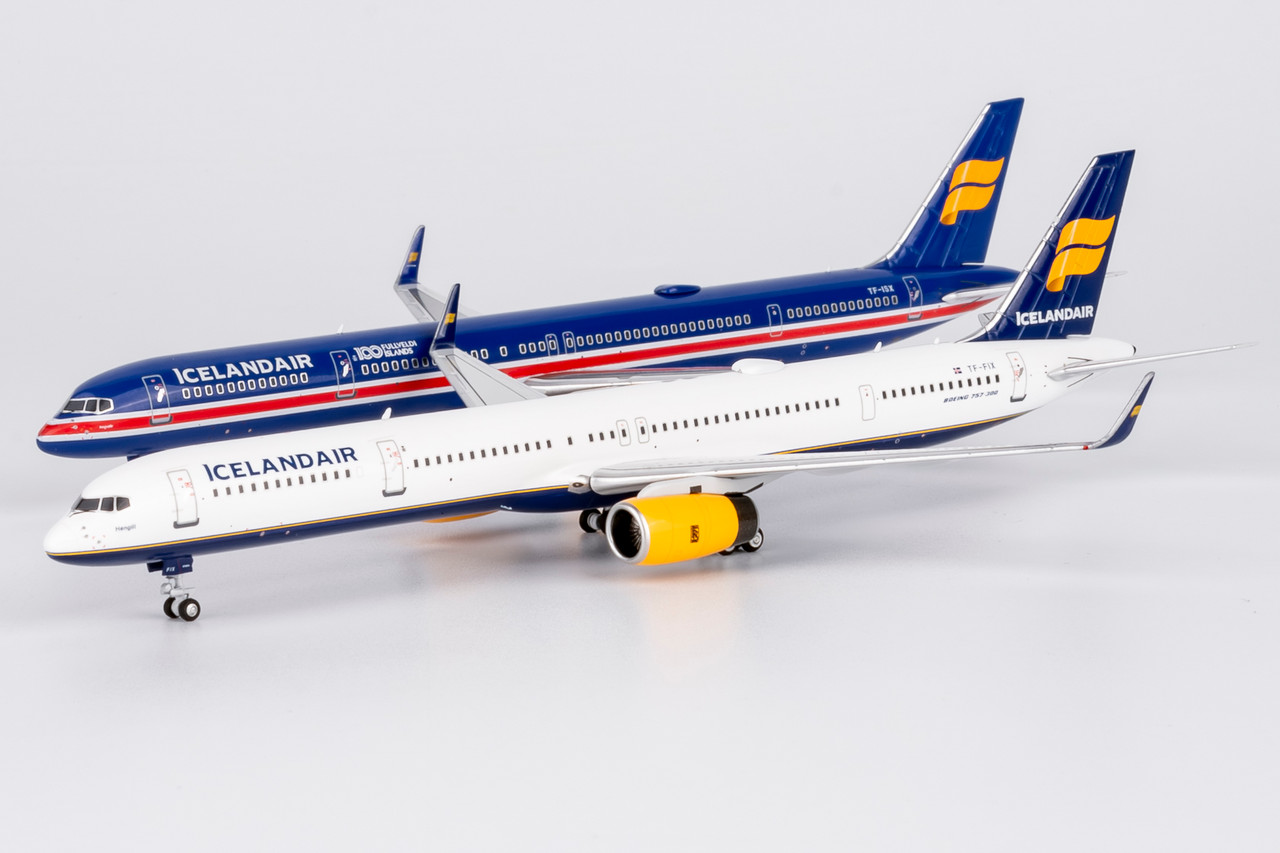 NG Model Icelandair (Fly Khiva) 757-300/w 100 Years Independence