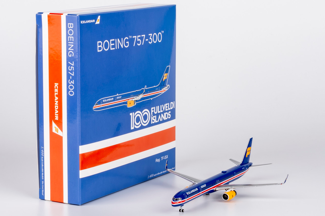 NG Model Icelandair (Fly Khiva) 757-300/w 100 Years Independence