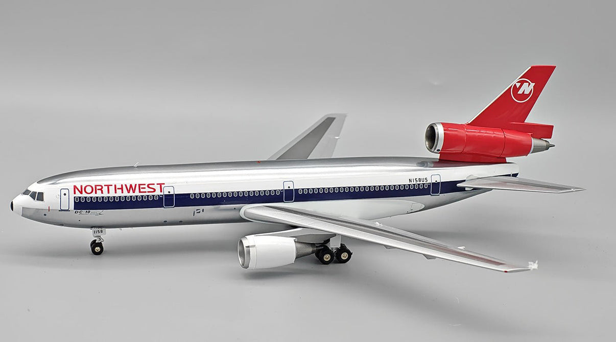 B-Models Northwest Airlines McDonnell Douglas DC-10-40 N158US with