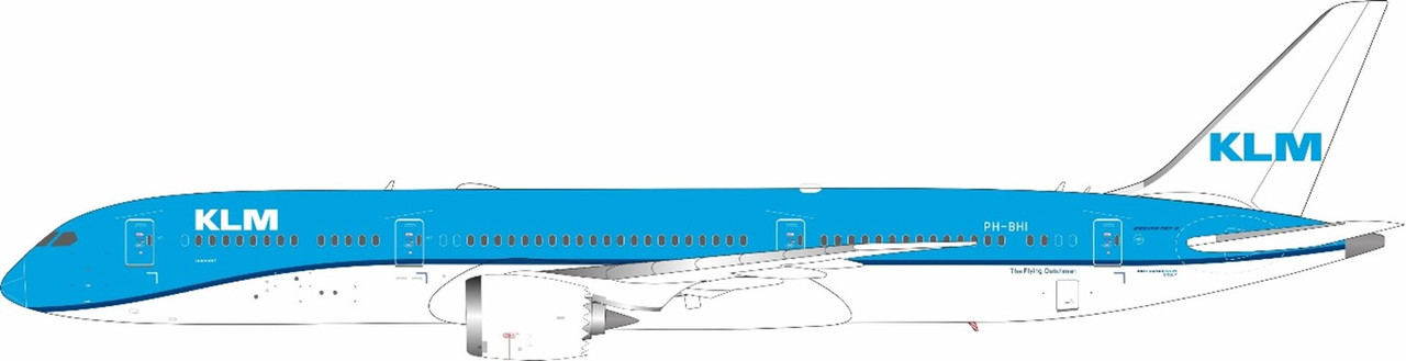 KLM Royal Dutch Airlines 787-9 PH-BHI JF-787-9-006 Scale 1:200