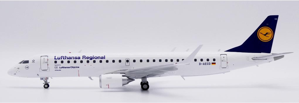JC Wings Lufthansa Regional Embraer ERJ-190LR Reg: D-AECD With