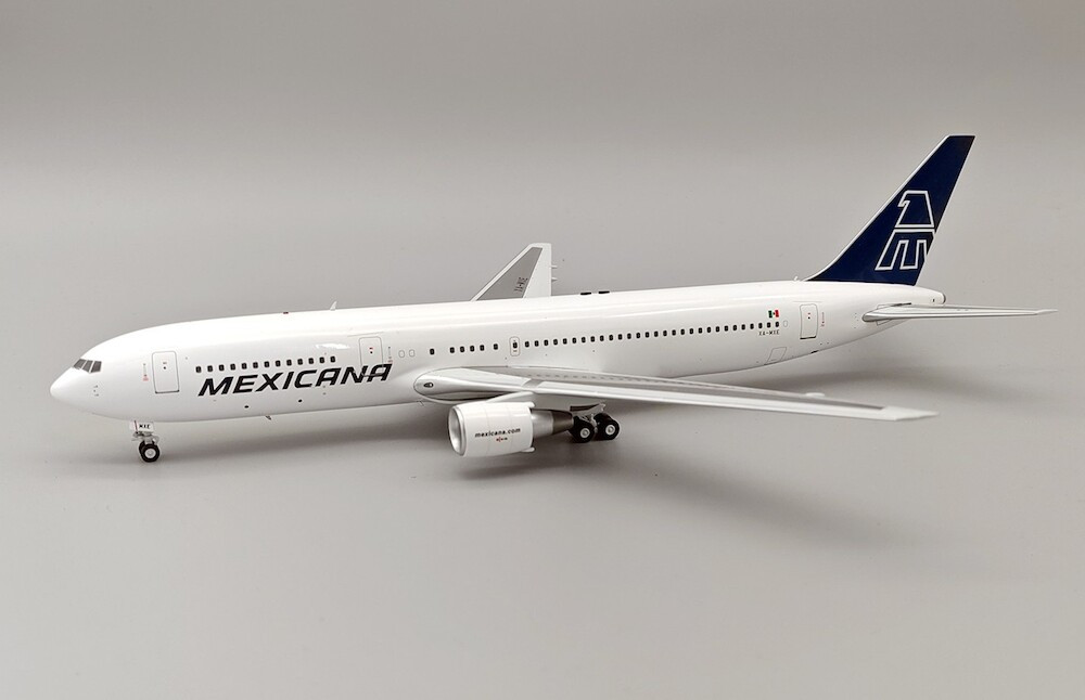 InFlight200 Mexicana Boeing 767-3P6/ER XA-MXE with stand