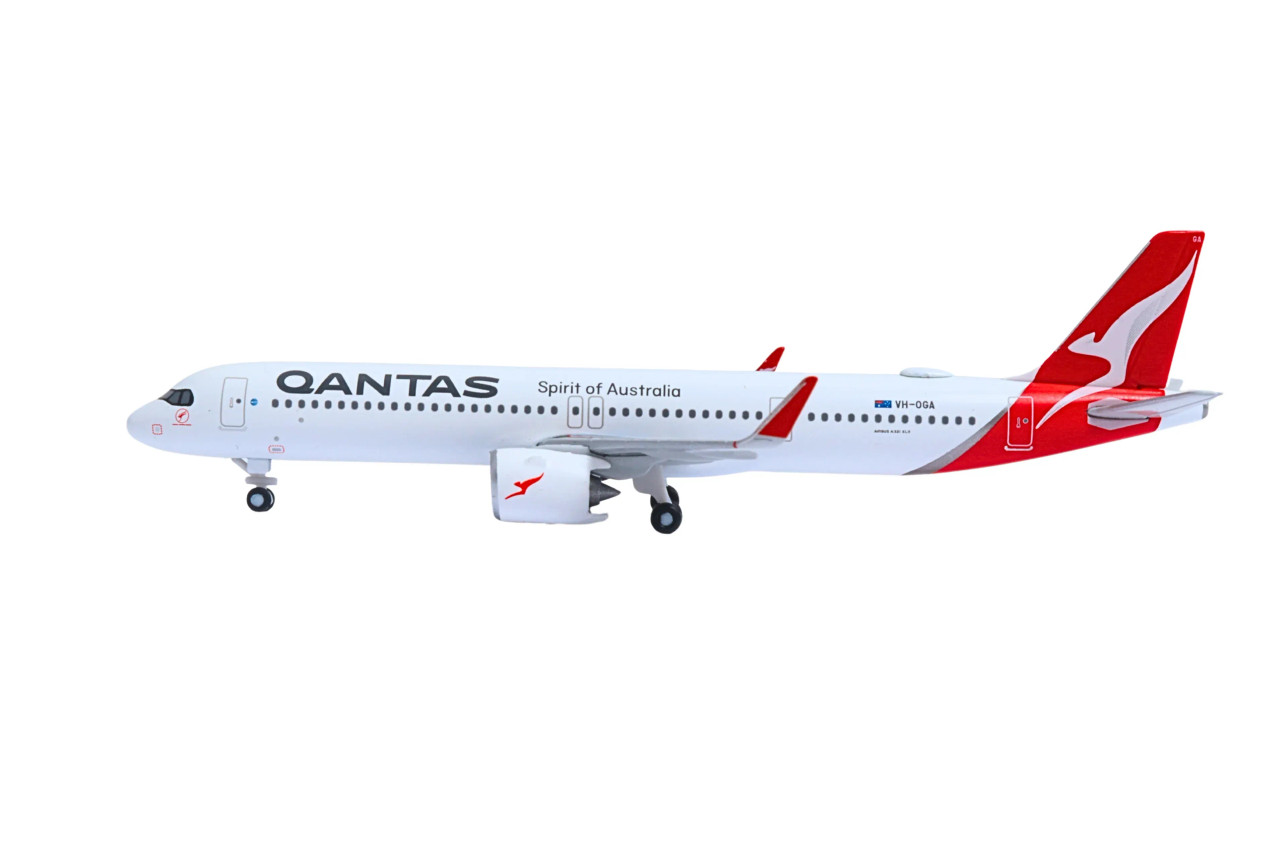 Herpa Wings Qantas Airbus A321XLR Reg: VH-OGA 