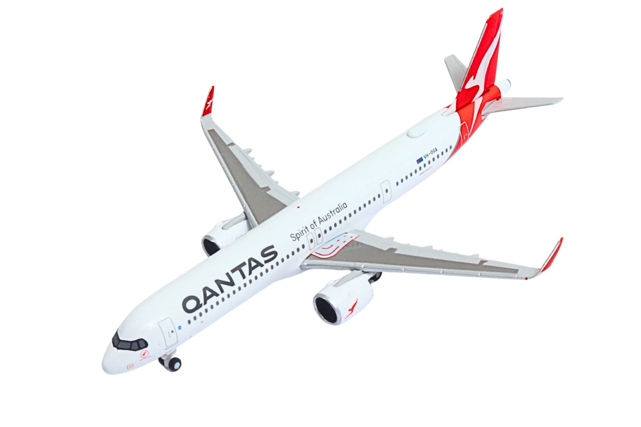 Herpa Wings Qantas Airbus A321XLR Reg: VH-OGA 