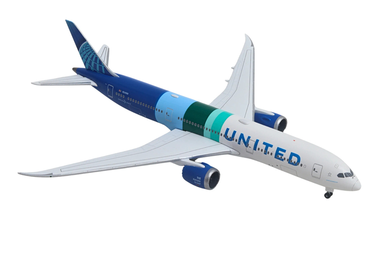 Herpa Wings United Airlines Boeing B787-9 2019 New Livery N24988