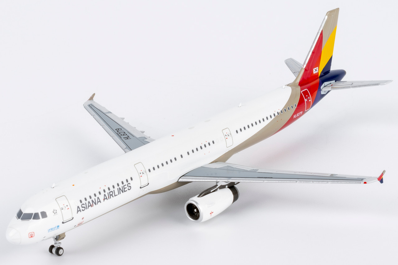 航空機・ヘリコプター Asiana aviationtag Airbus A321