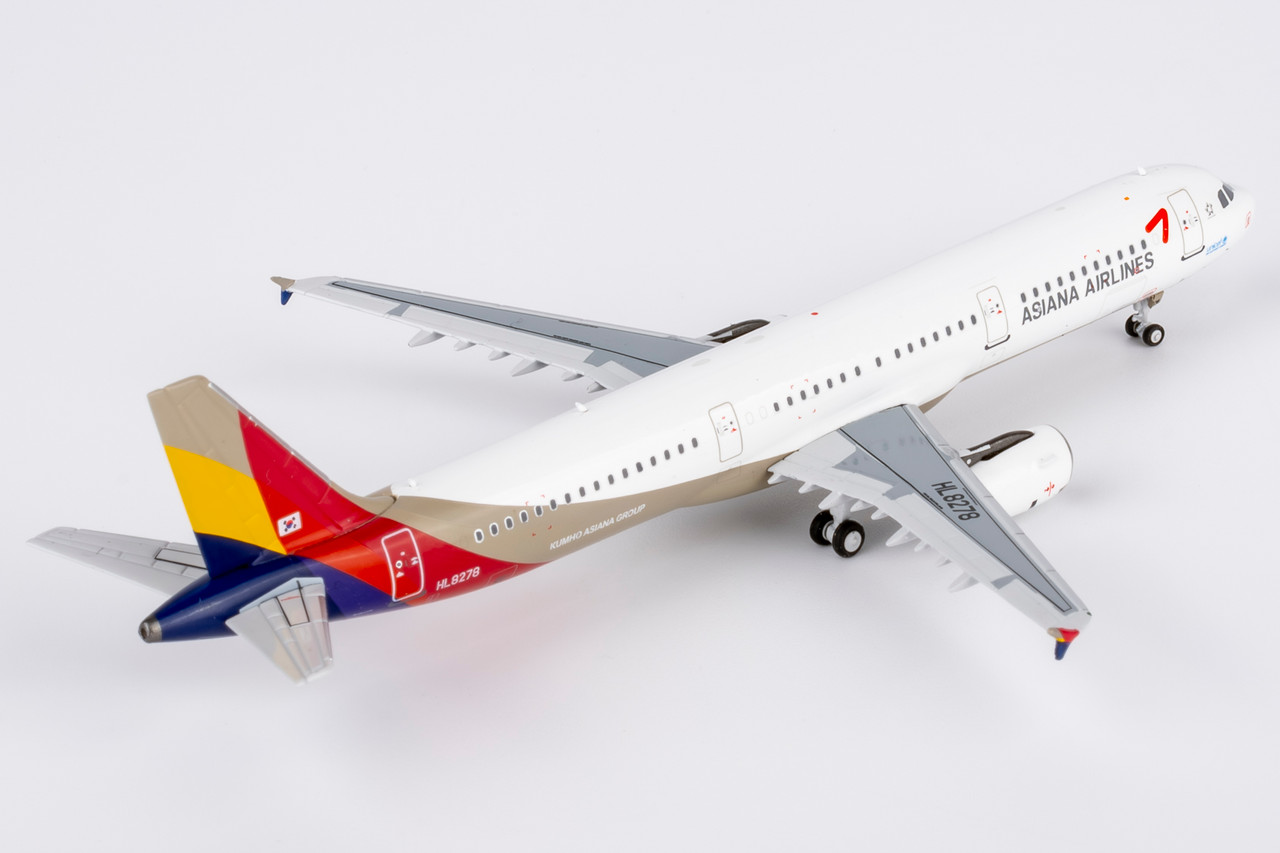 NG Model Asiana Airlines A321-200 HL8278 13124 1:400