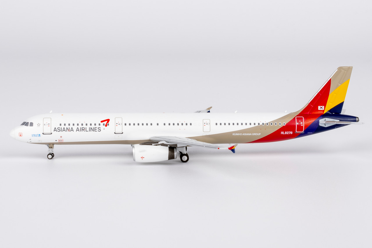 NG Model Asiana Airlines A321-200 HL8278 13124 1:400