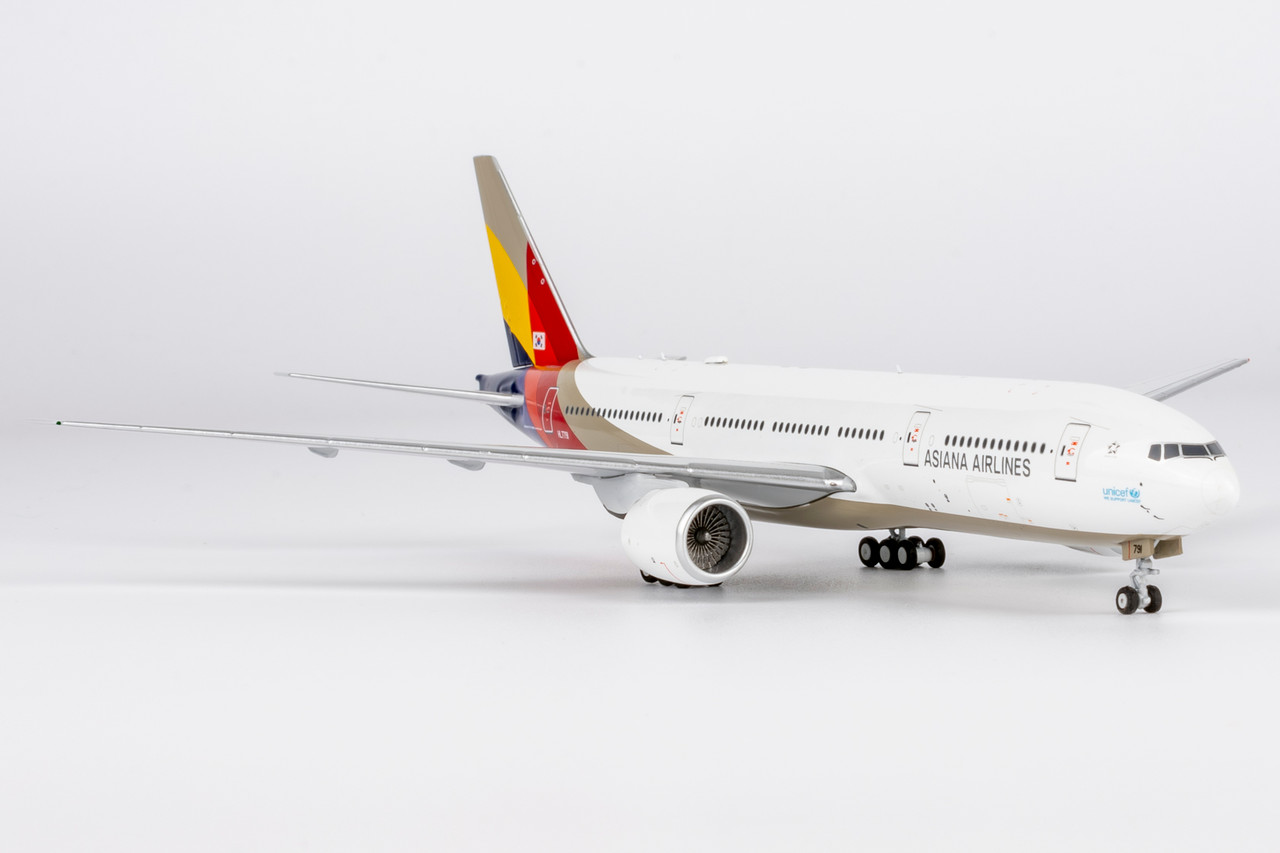 NG Model Asiana Airlines 777-200ER HL7791 revised titles 72066 1:400