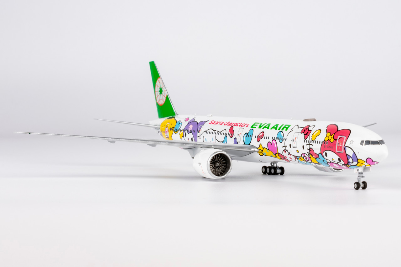NG Model Eva Airways 777-300ER B-16740 HELLO KITTY “Candy Jet