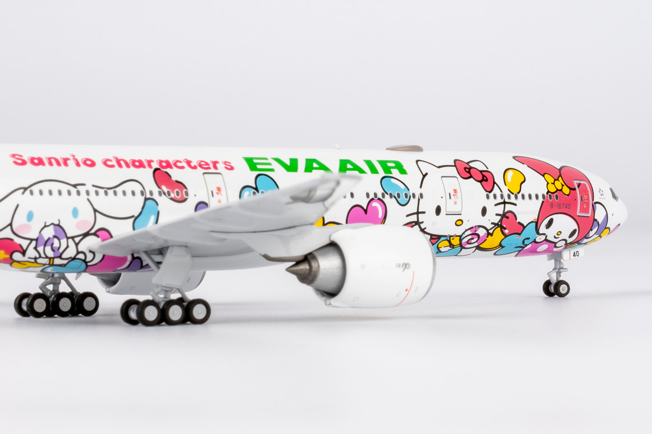 NG Model Eva Airways 777-300ER B-16740 HELLO KITTY “Candy Jet