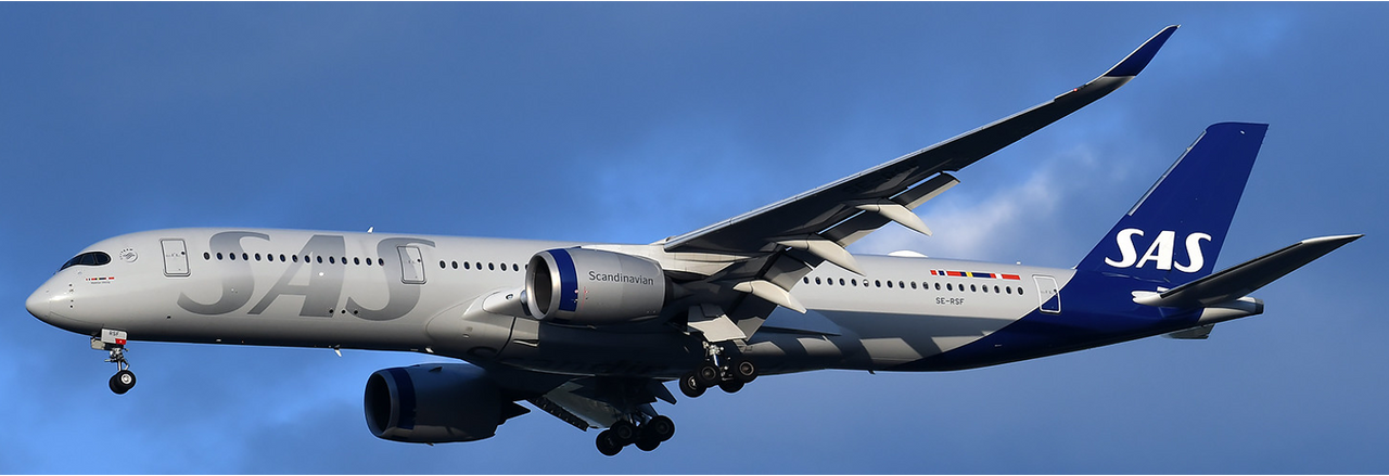JC Wings SAS Scandinavian Airlines Airbus A350-900XWB 