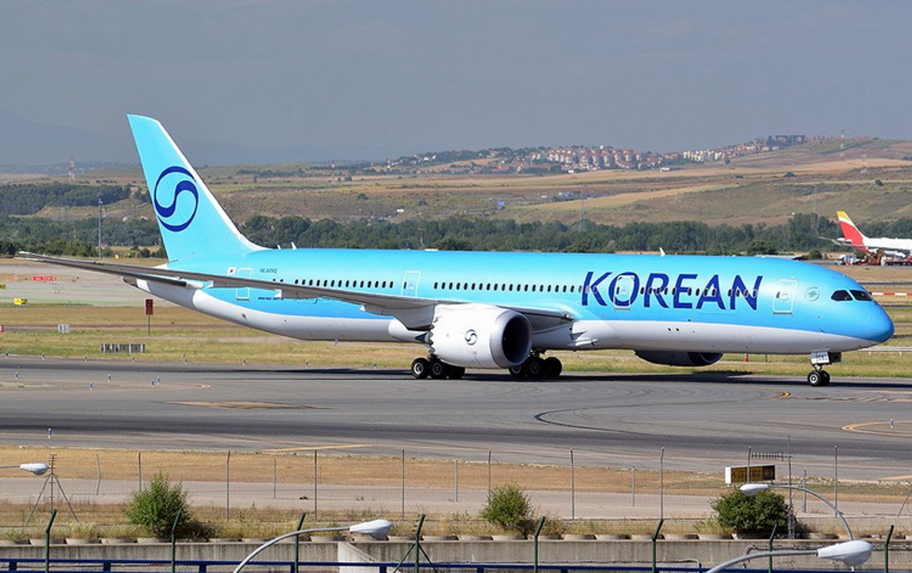 Phoenix Korean Air 大韓航空 B787-9 Phoenix Model Korean Air 787-9 HL8081 04660 Scale 1:400