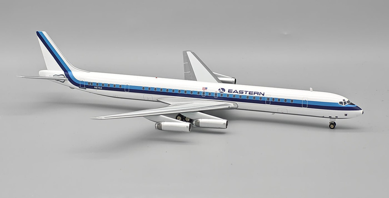 InFlight200 Eastern Air Lines DC-8-63PF N8756 with stand