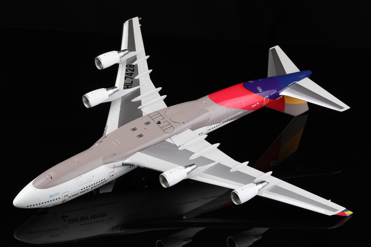 アシアナ航空 B747-400 1/200 アシアナ航空 1⁄200 B747-400 Jcwings