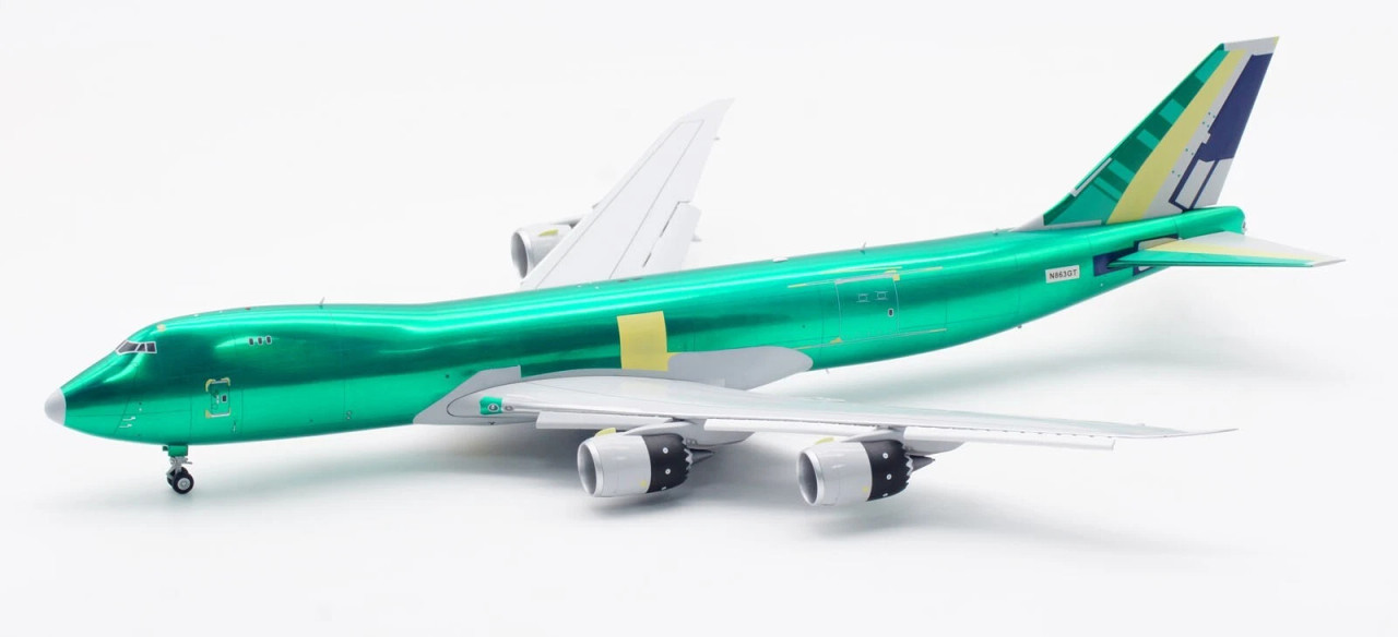 SQ Wings Assembly Colors Boeing 747-8F N863GT Flaps Down L2015FD
