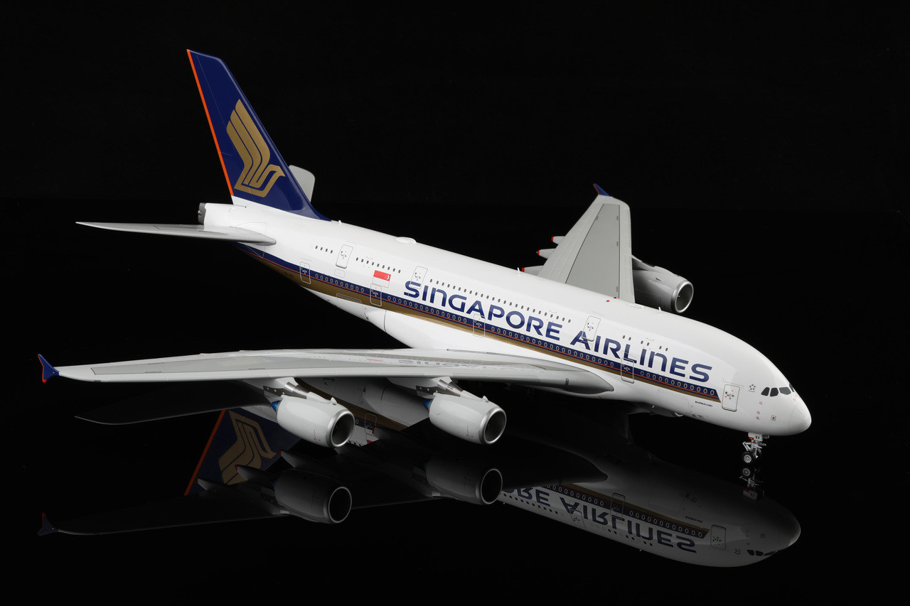 SQ Wings Singapore Airlines Airbus A380 9V-SKV L2017 Scale 1:200
